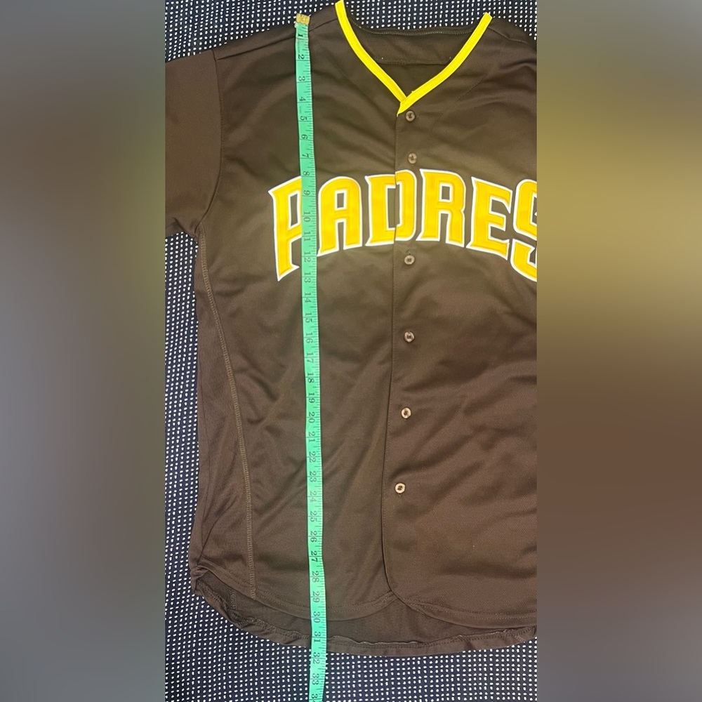 Manny Machado San Diego Padres 50th Anniversary Majestic Baseball Jersey - Picture 5 of 10